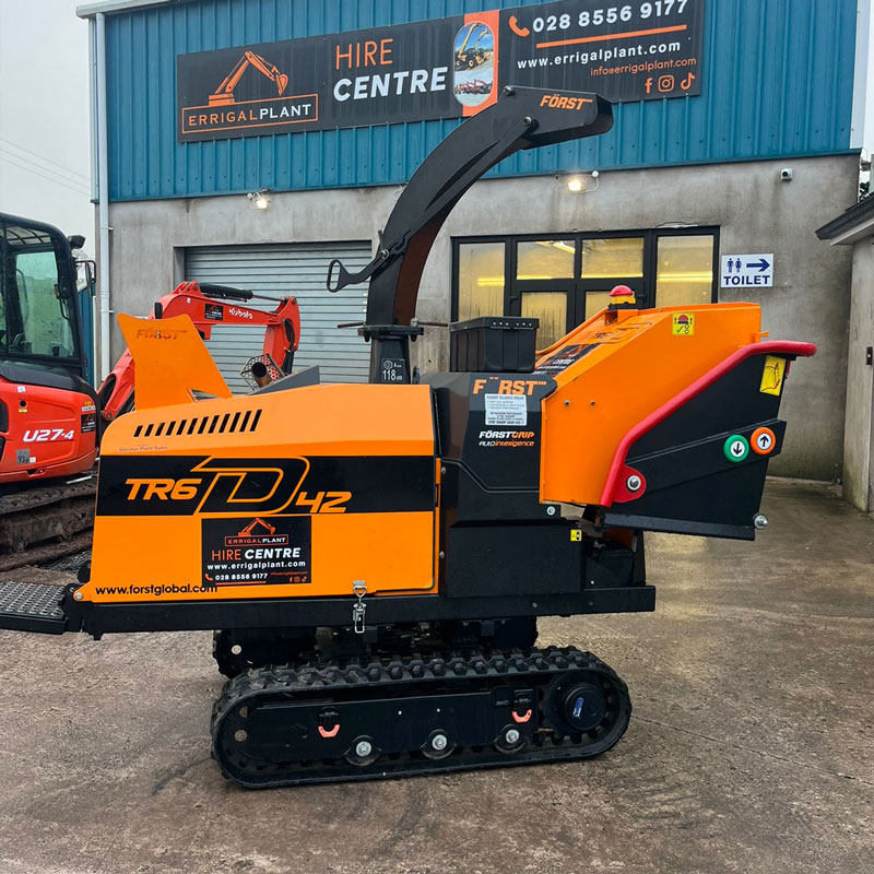 Tracked Woodchipper