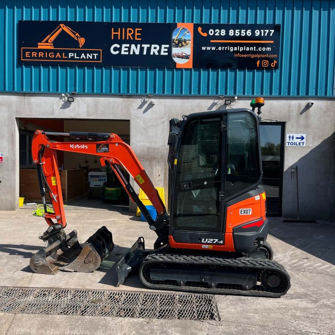 2.7 Tonne Excavator